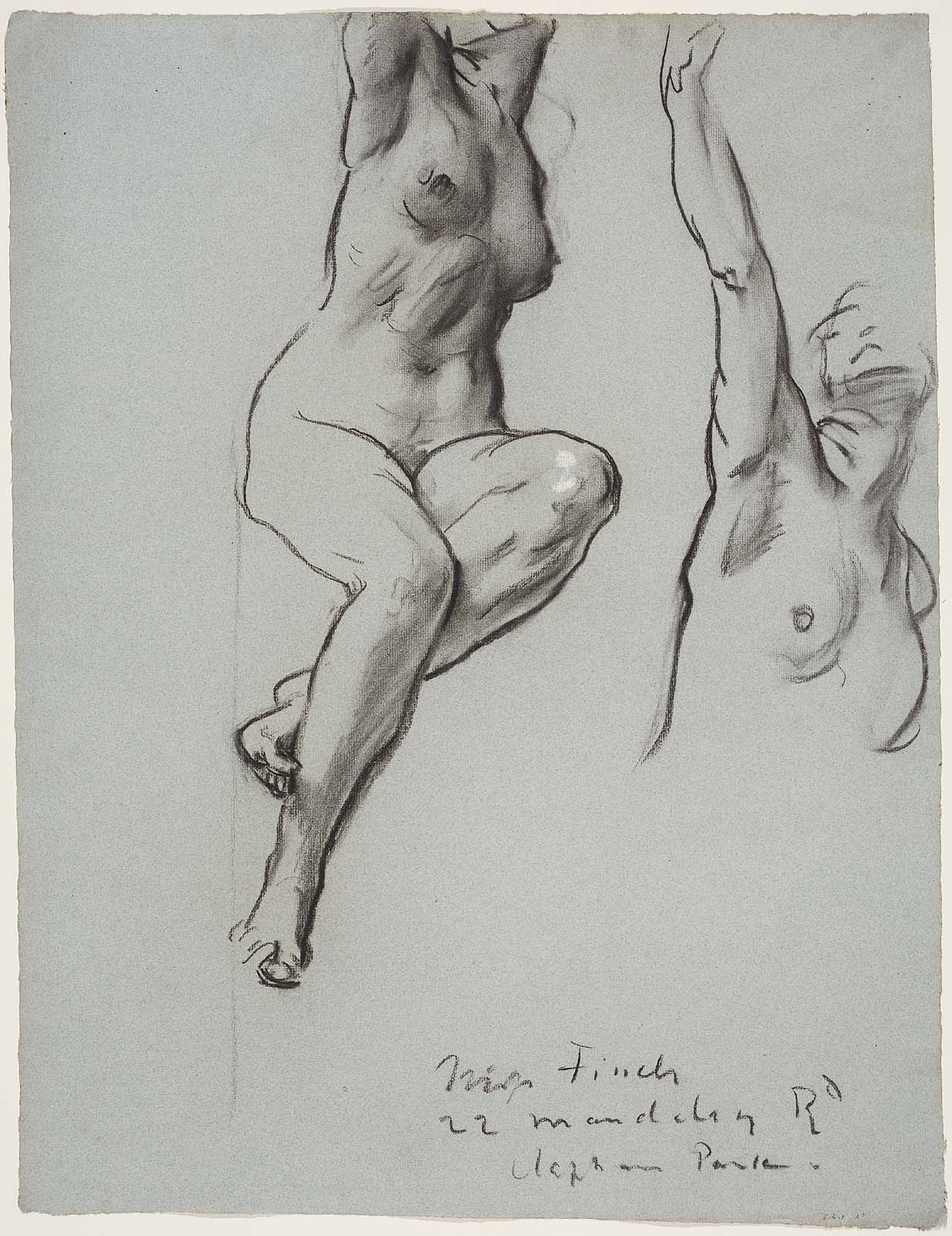 1233x1600 Sketch For The Joyful Mysteries - Eve Sketch