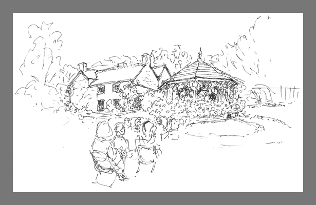 615x400 Ben Hughes Event Art - Event Sketch