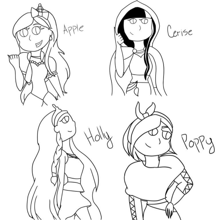 768x768 Ever After High Sketches Cartoon Amino - Ever After High Sketches