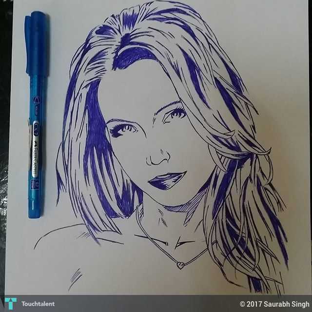 640x640 My Pen Sketch Of Hot Girl Touchtalent - Everything Sketch