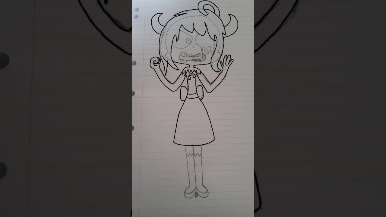 1280x720 Tracing My First Evil Alice Angel Drawing - Evil Angel Sketch