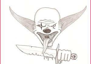 300x210 Evil Clown Drawings 233714 Creepy Clown Drawing - Evil Clown Sketches