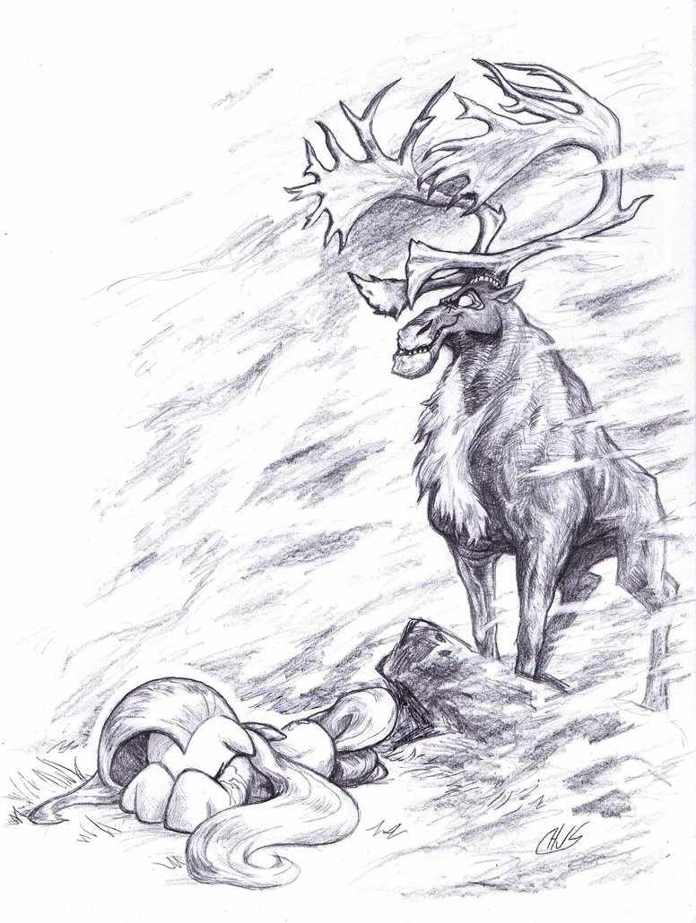 776x1030 Equestria Daily - Evil Dog Sketch