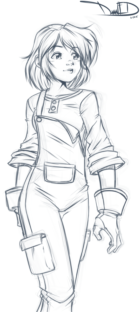 575x1280 Zenia Panas (Sketch) 6 23 15 By Damnevildog - Evil Dog Sketch