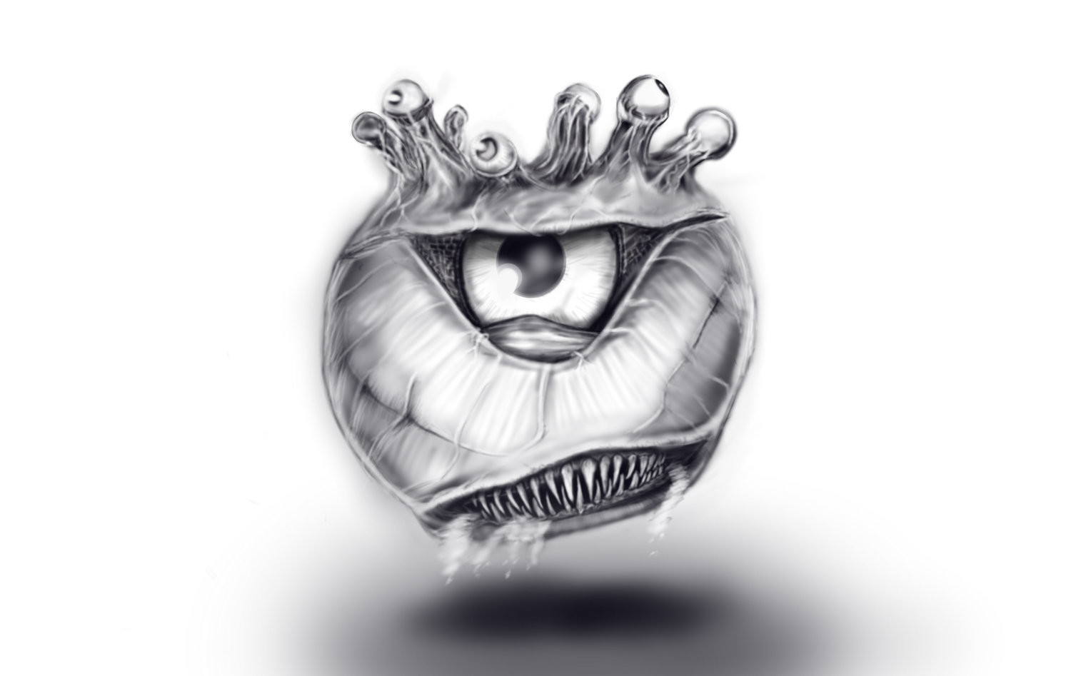 1500x947 Artstation - Evil Eye Sketch