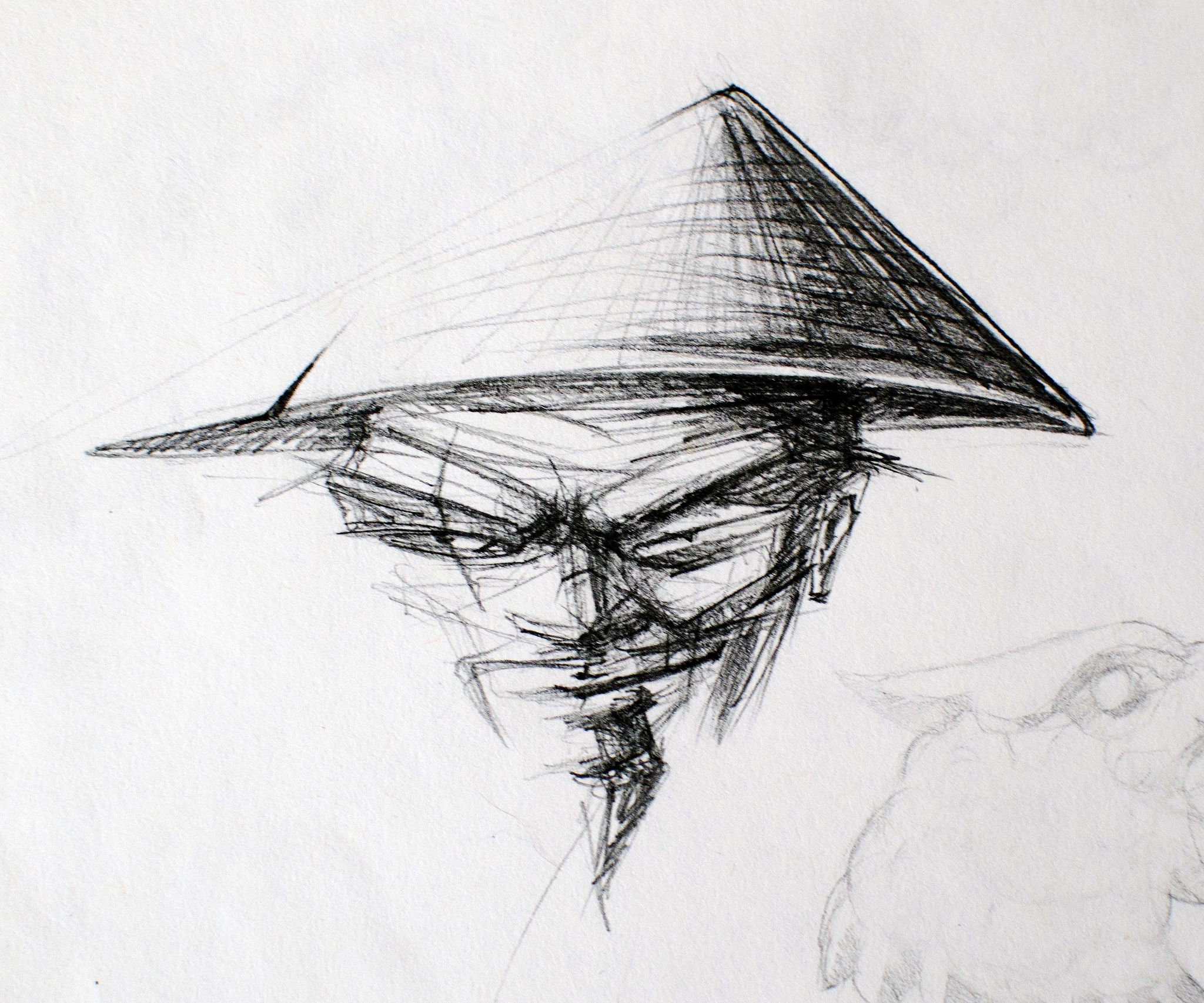 2048x1706 Pencil Sketch, Evil Face My Art Sketches, My Arts - Evil Face Sketch