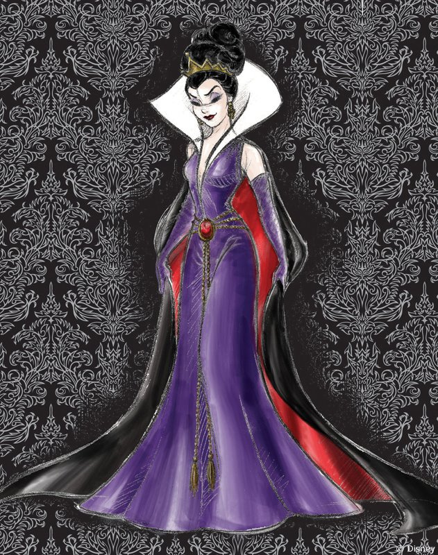 631x800 Evil Queen Designer Doll Sketch Aaronmalibu - Evil Queen Sketch