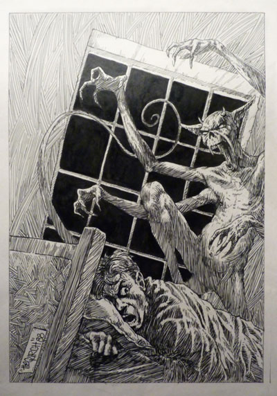 400x572 Evil Demons Drawings - Evil Sketches