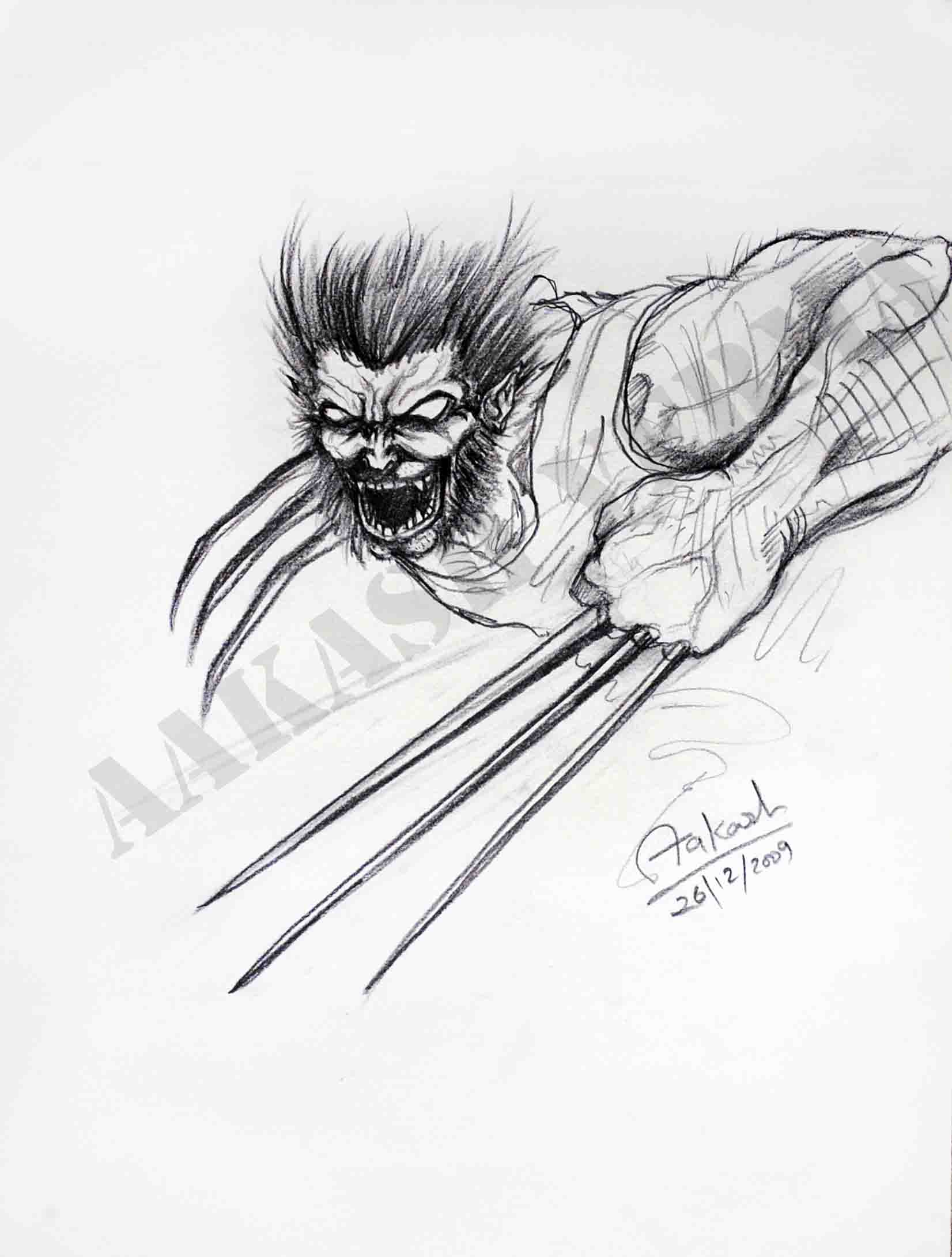 1652x2180 Wolverine Evil Sketch Portfolio - Evil Sketches