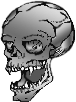 252x338 Evil Skull Drawings How To Draw Them From Your Imagination - Evil Skull Sketches