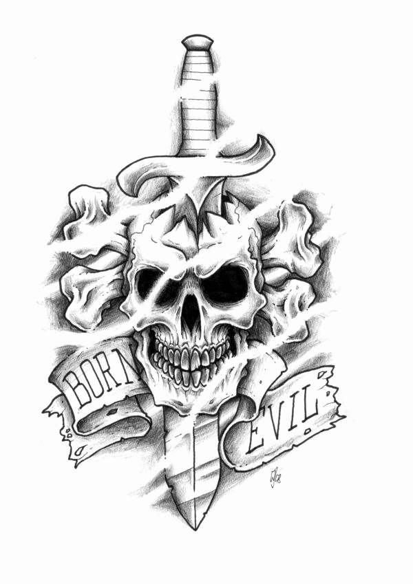 600x849 Luxury Evil Nun Tattoo Designs Tattoo - Evil Skull Sketches