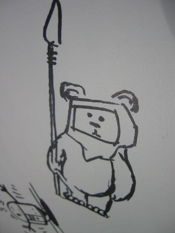 600x800 Writing Lessons From Ewoks The Walrus - Ewok Sketch