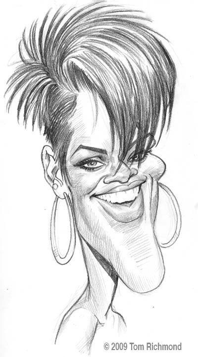 400x721 Richmond Illustration Inc. - Exaggerated Sketch