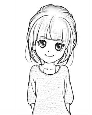 302x379 Photo Drawing Style Tool Online Javascript Tools - Example Sketch