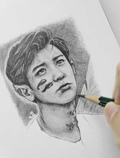 236x312 23 Best Art Kpop Images Kpop Fanart, Drawings And - Exo Sketch