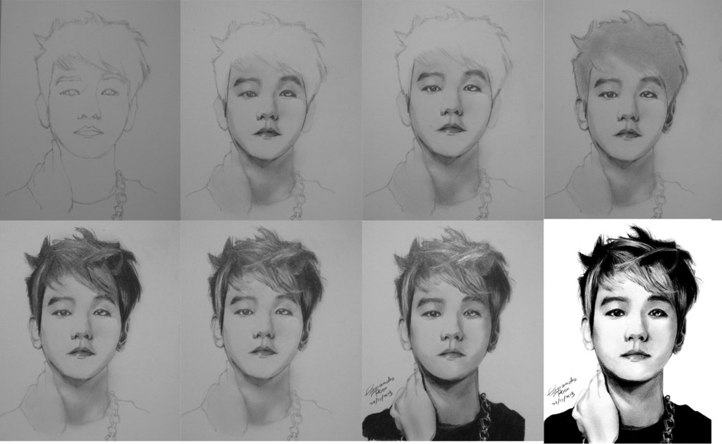 Exo Sketch at PaintingValley.com | Explore collection of Exo Sketch