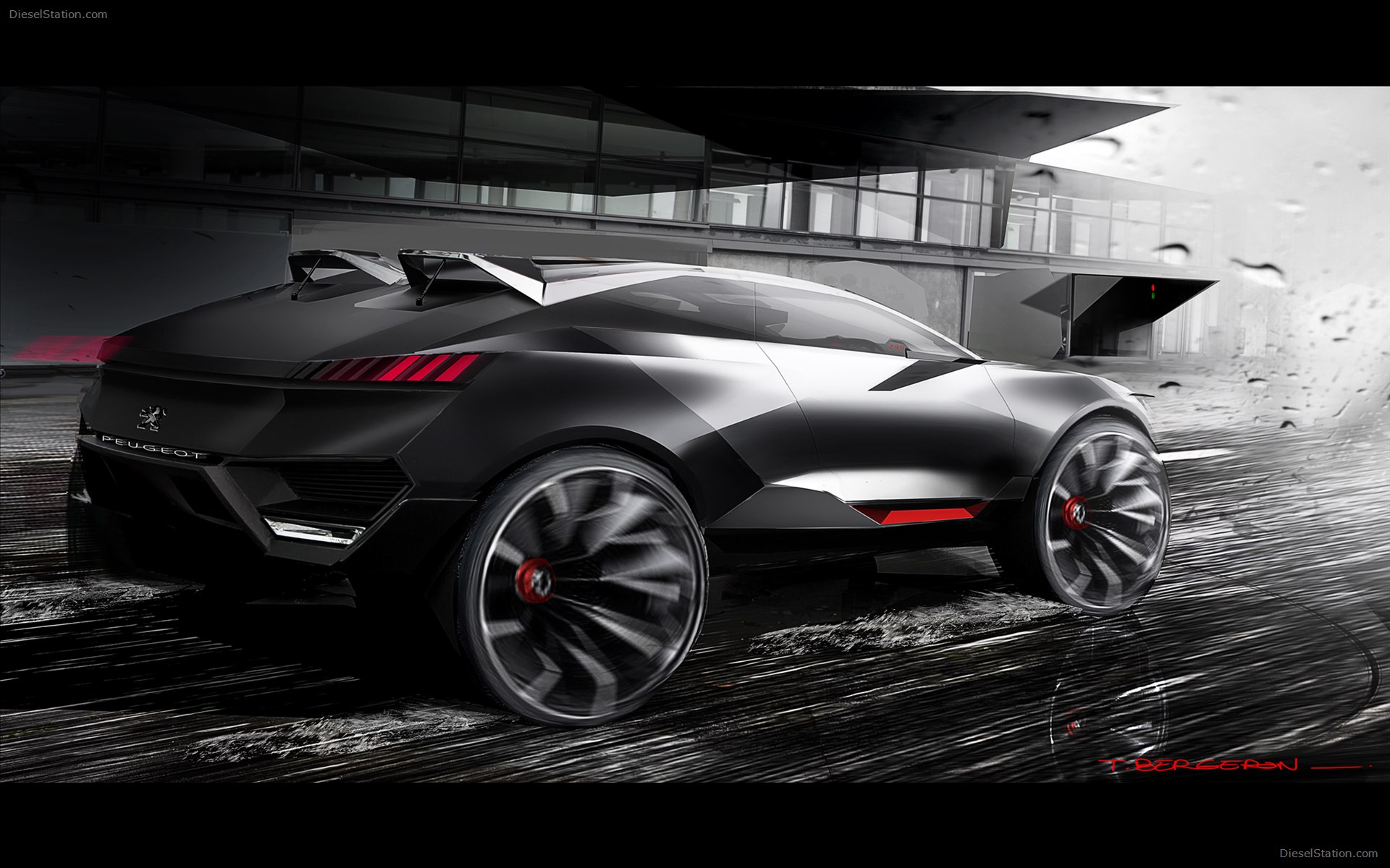 1920x1200 Peugeot Quartz Concept 2014 Widescreen Exotic Car Wallpapers - Exotic Car Sketches