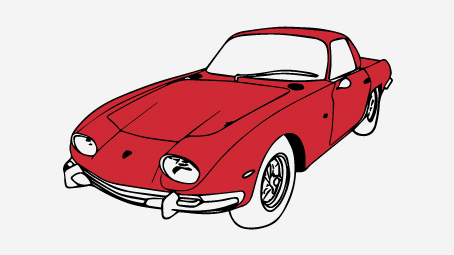 454x255 Top 20 Free Printable Sports Car Coloring Pages Online - Exotic Car Sketches