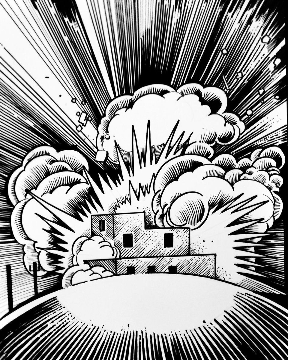 960x1200 Kmart On Twitter Explosion Pen On Paper Art - Explosion Sketch