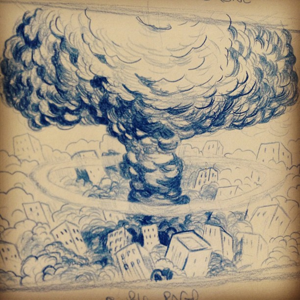 612x612 Sketch - Explosion Sketch