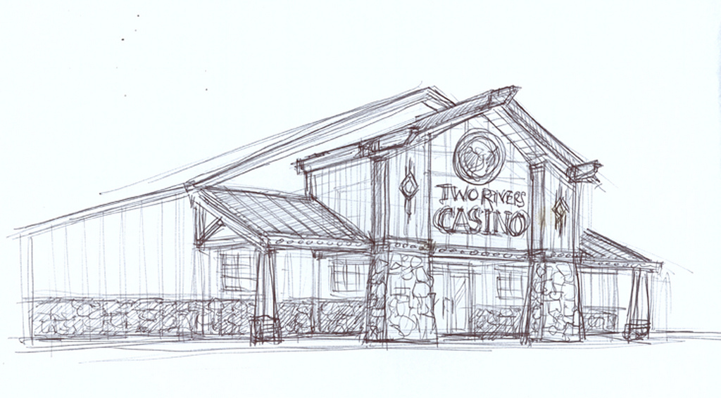 1024x566 Sketch Casino Exterior Sketch Casino Decor - Exterior Sketch