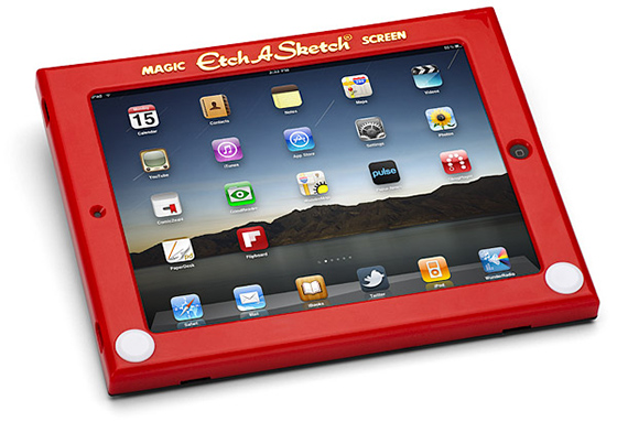 560x383 Etch A Sketch Ipad Case - Extra Sketch