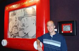 260x168 Etch A Sketch Tribute To Michael Jackson - Extra Sketch