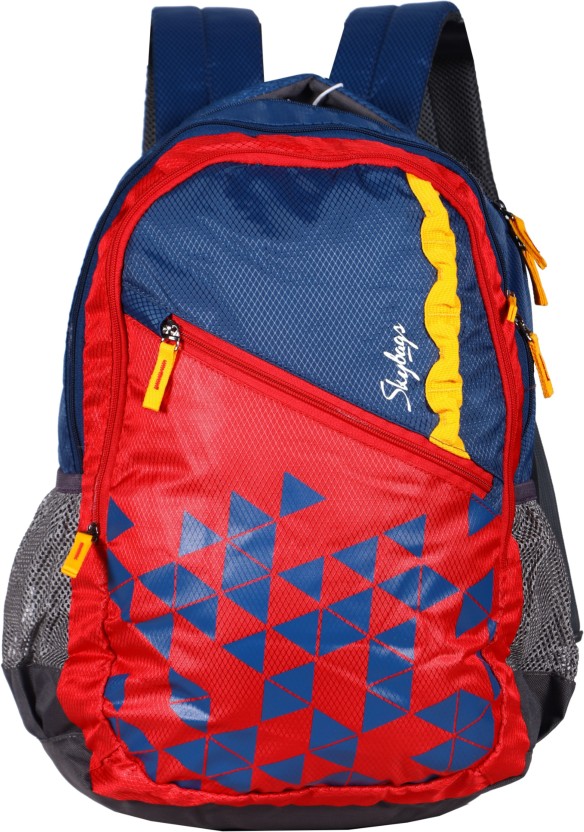 584x832 Skybags Sketch Extra 02 Backpack (Red) 19 L Backpack Red - Extra Sketch