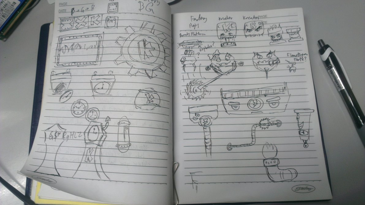 1191x670 Factory Area Sketches [Kzt Concept Art] By Extreme Z7 - Extreme Sketches