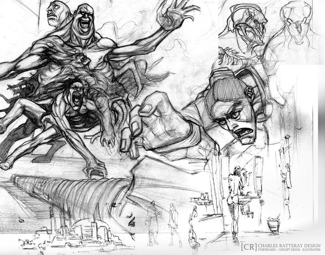 1100x864 Sketchbook Storyboard Artist Sketchbook - Extreme Sketches