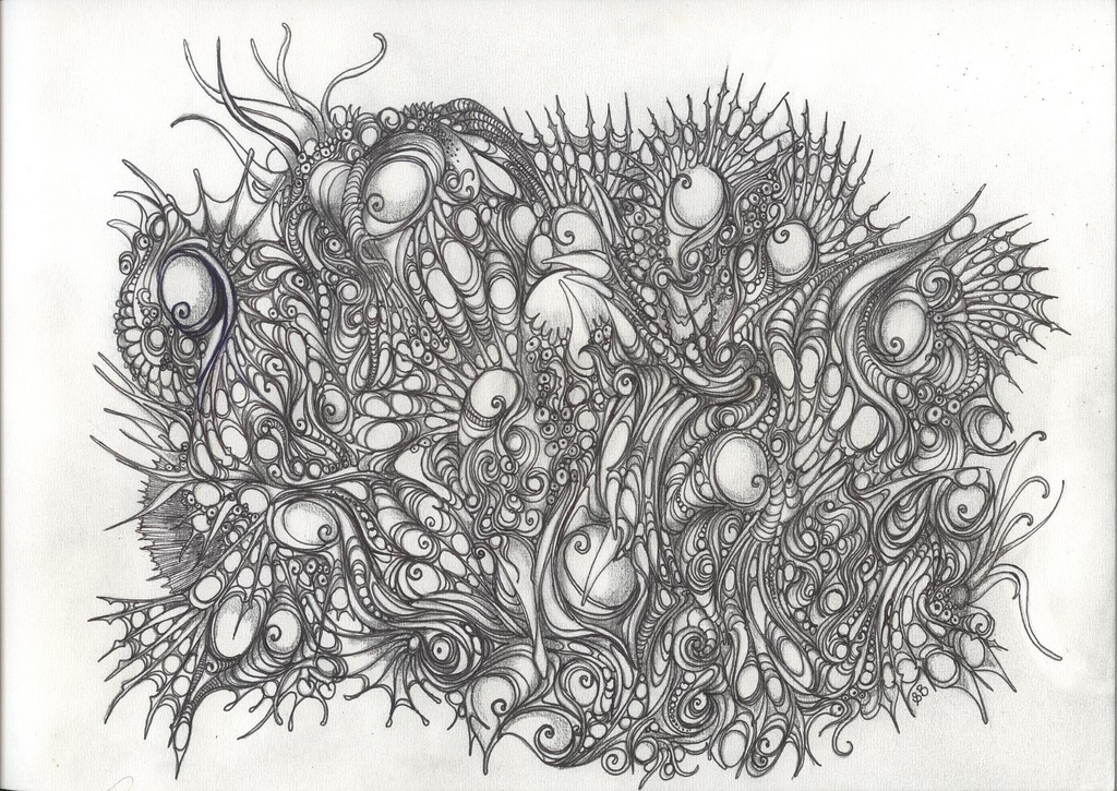 1024x725 Zentangle Inspired Sketch This Is Something I Have Been - Extreme Sketches
