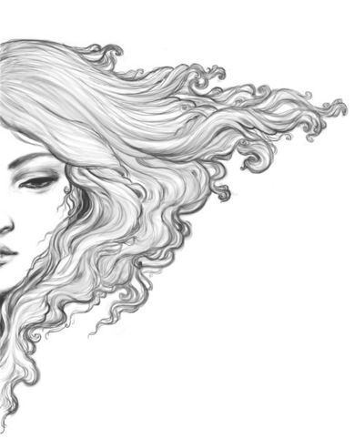 400x482 Extreme Left Composition Facial With Hair Diy - Extreme Sketches