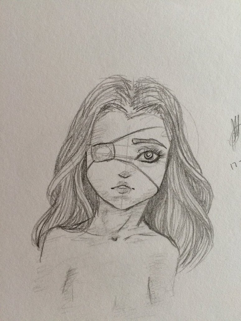 774x1032 Sketch - Eye Patch Sketch