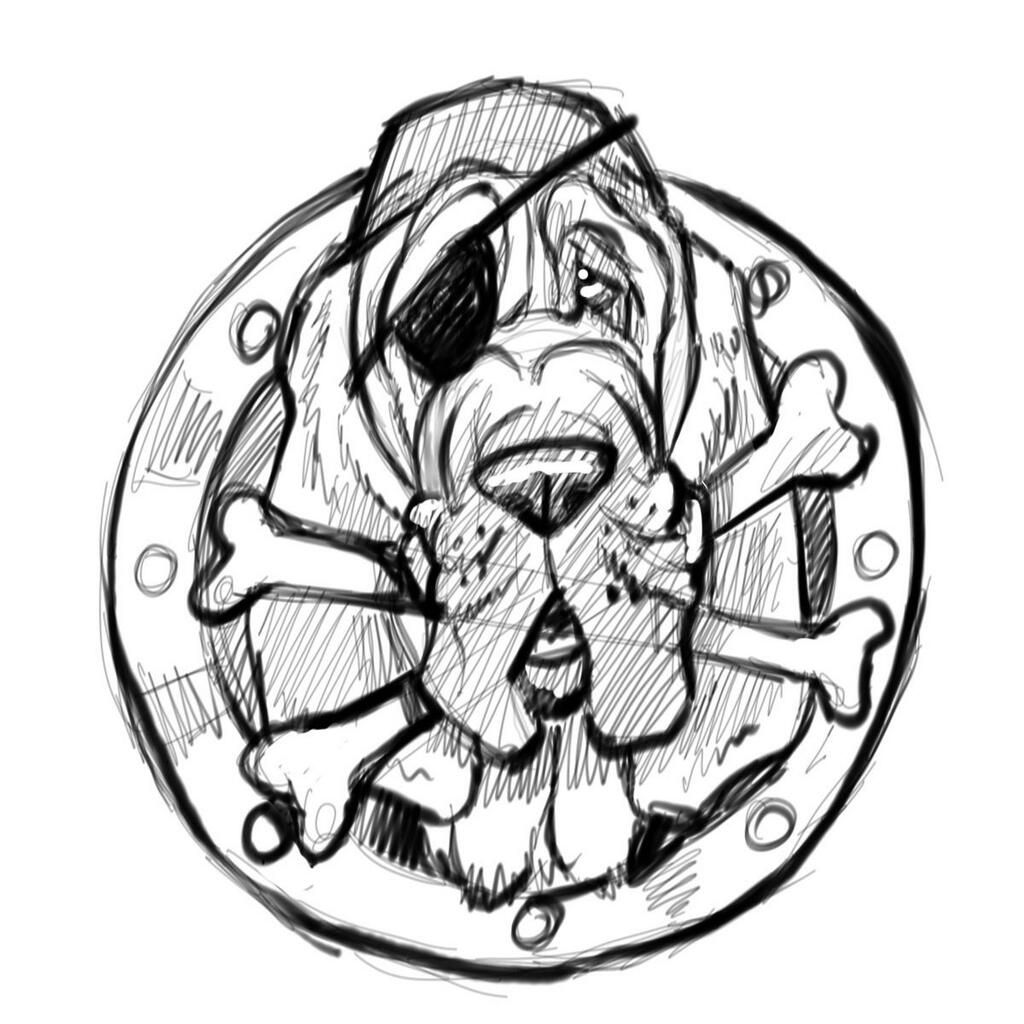 1024x1024 Comissioned - Eye Patch Sketch