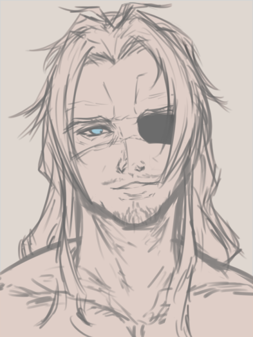 500x666 Sketch Eyepatch Tumblr - Eye Patch Sketch