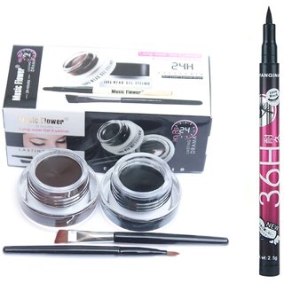 320x320 Buy Music Flower Gel Eyeliner And Sketch Pen Eyeliner Combo Online - Eye Pen Sketch