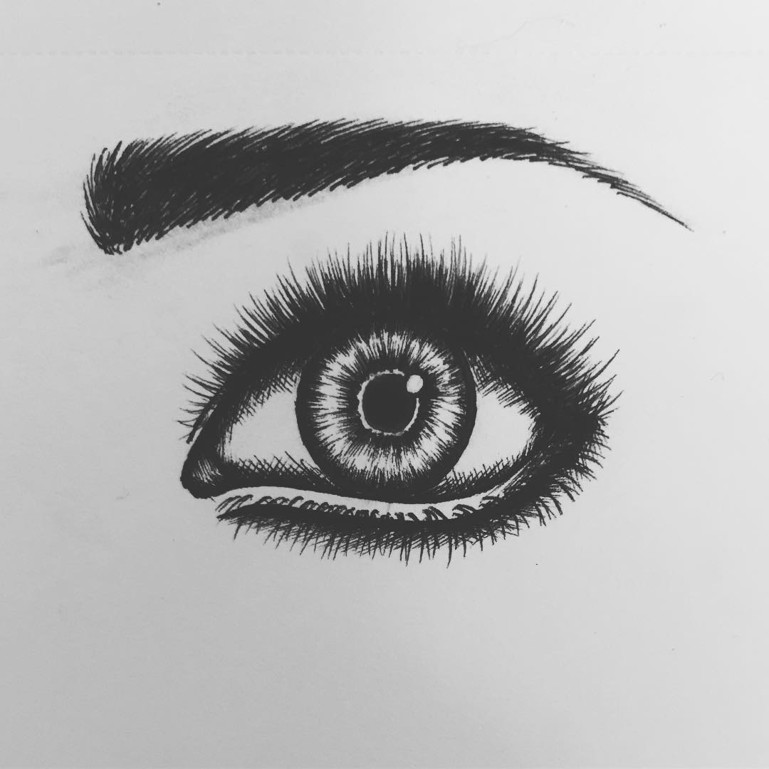 1080x1080 Ciel Xnzrx @ciel Xnzrx Instagram Profile Picdeer - Eye Pen Sketch