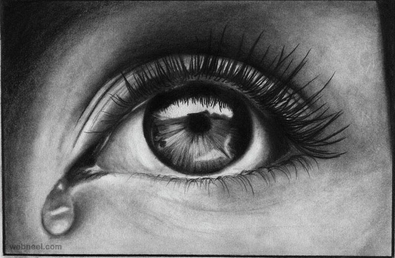 800x522 Best Eye Pencil Drawing 7 - Eye Pencil Sketch