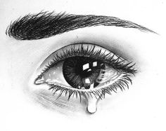 236x187 Crying Eye Drawing Art Drawings, Art And Art Drawings - Eye Sketch