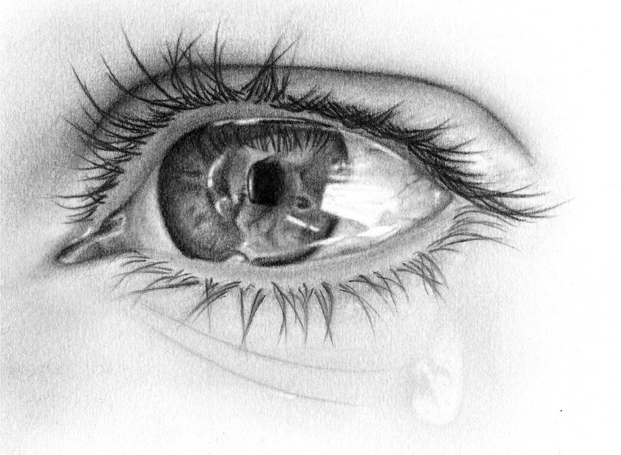 900x660 Collection Of Sketch Drawing Of An Eye High Quality, Free - Eye Sketch Drawing