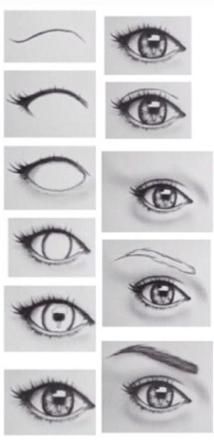 302x626 Drawing Eyes.. Please Also Visit - Eye Sketch Easy