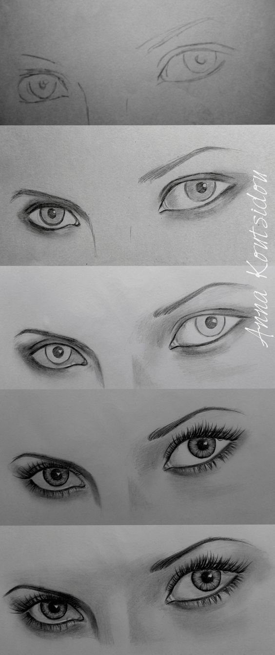 564x1342 Eyes [ Tutorial ] By On @ - Eye Sketch Tutorial