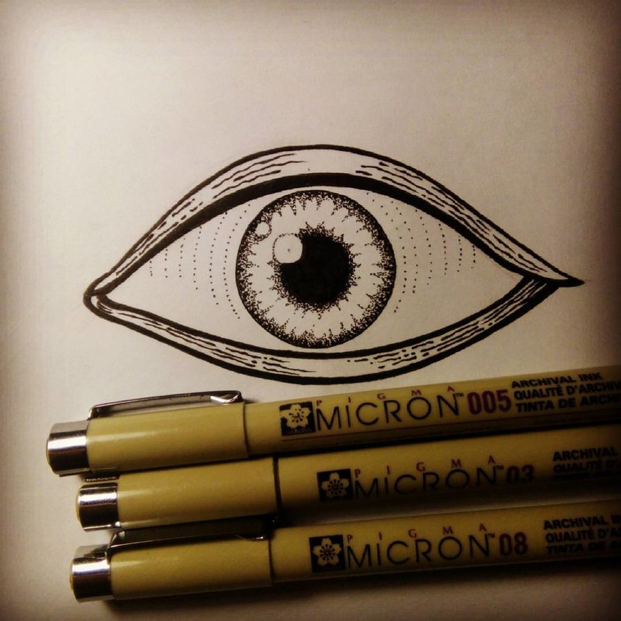 894x894 Eye Tattoo Sketch By Godlikeikons - Eye Tattoo Sketch