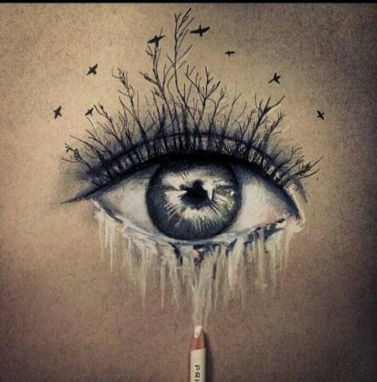 550x556 40 Ultimate Eye Tattoo Designs Misc Tattoos Art - Eye Tattoo Sketch