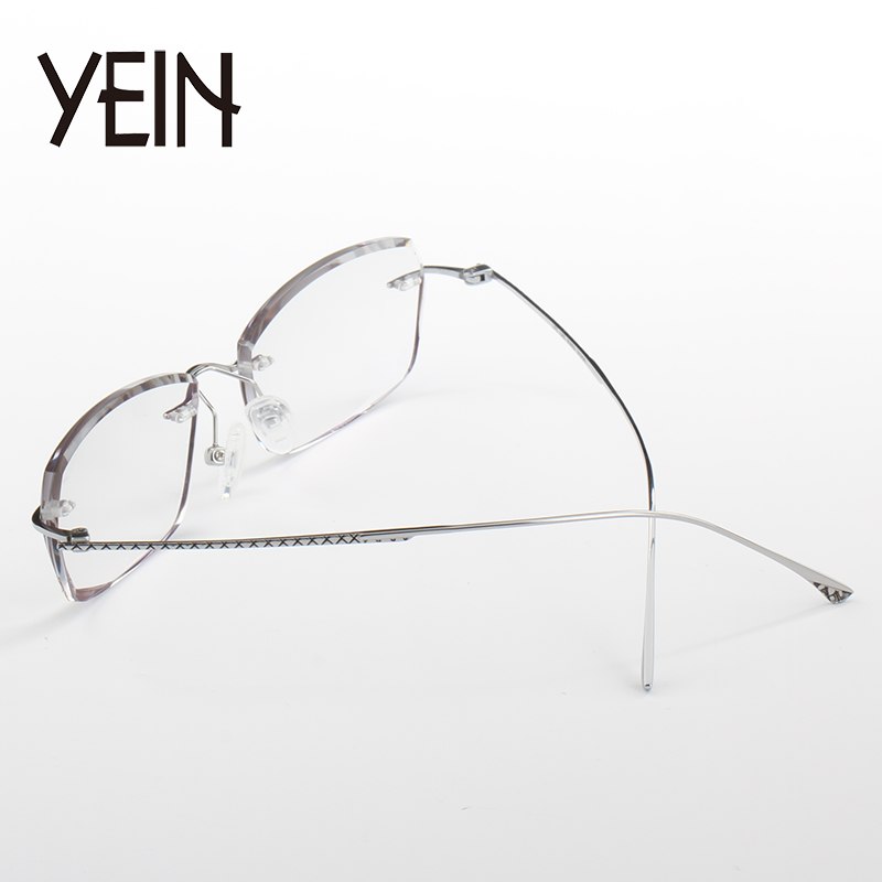 800x800 Yein Business Style Myopia Glasses Men Prescription Eyeglasses - Eyeglasses Sketch