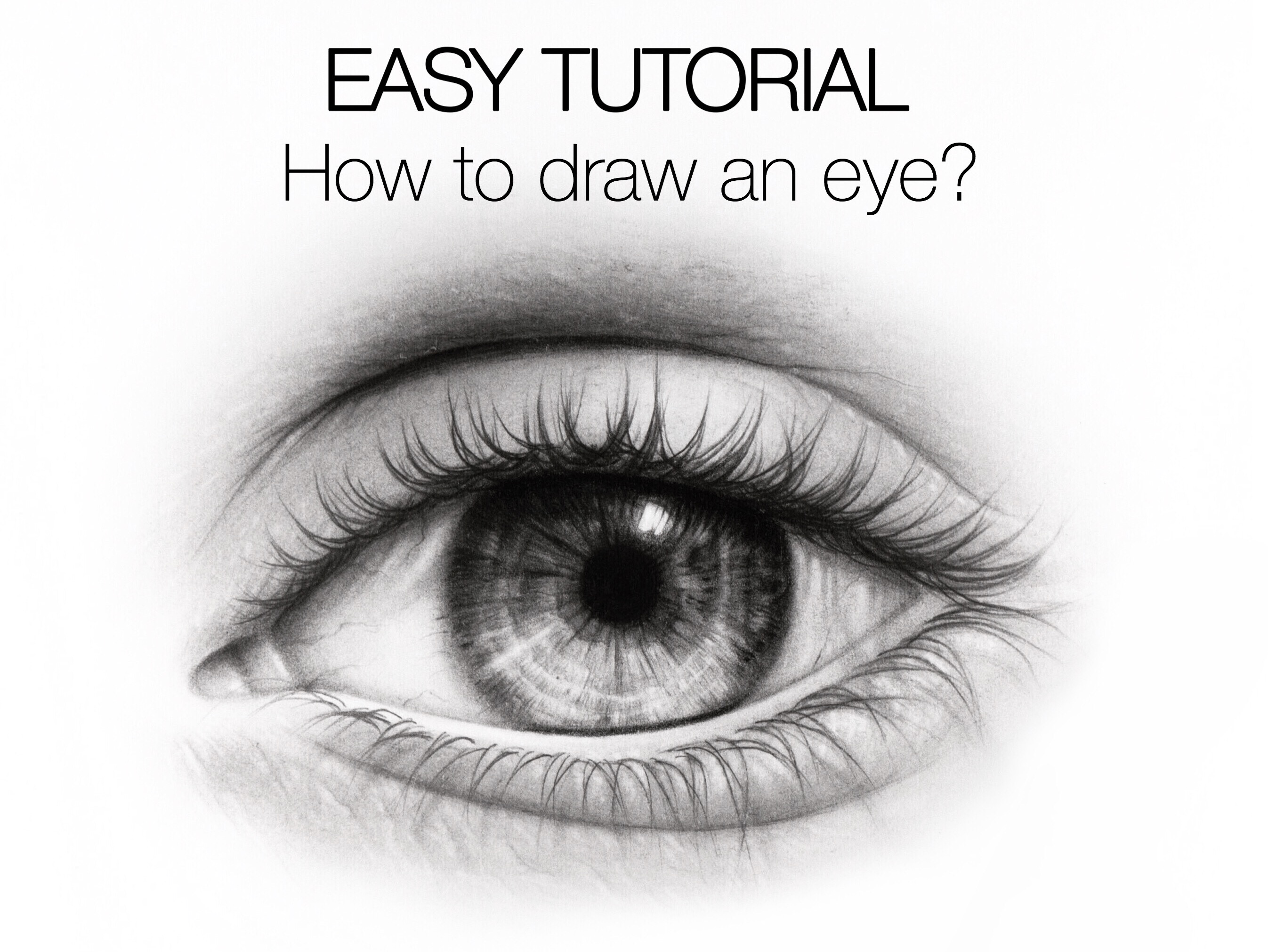 2693x2022 Easy Tutorial - Eyelid Sketch
