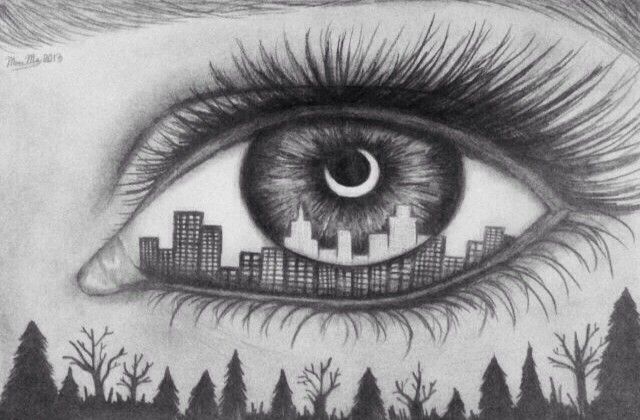 640x420 Drawings Photography Tumblr Photos Cool Art - Eyes Sketch Tumblr