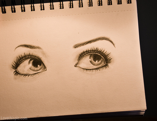 500x385 Eyes Sketch Pictures, Photos, And Images For Facebook, Tumblr - Eyes Sketch Tumblr