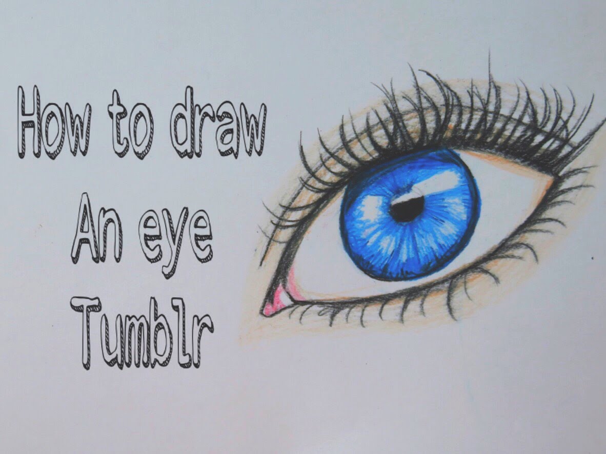 1182x886 How To Draw An Eye Tumblr - Eyes Sketch Tumblr