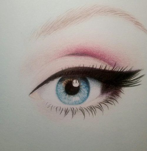 500x514 Pencil Sketches Tumblr - Eyes Sketch Tumblr